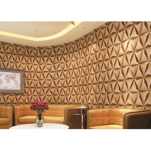 El vinilo moderno de la espuma grabó en relieve el papel de empapelar del papel pintado/del diseño interior con el efecto 3D