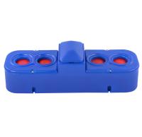 Arrosage à la vache bleue pour un débit élevé de 120 l/31 gal par minute et une installation facile