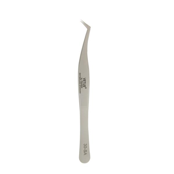 Girls Eyebrow OEM Vetus Volume Tweezers Stainless Steel Mink Lash Tweezers