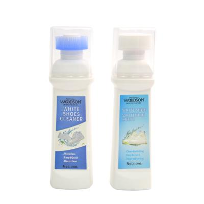 Líquido de limpeza branco sem água do alvejante de Kit Boot Buddy Leather Shoe do cuidado da sapatilha