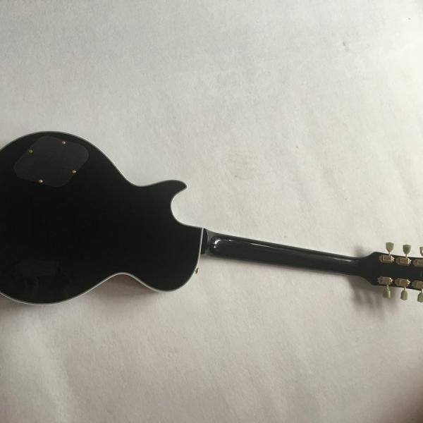 Top quality only one pickup lp custom black beautify Electric Guitar,Custom guitar,Golden hardware