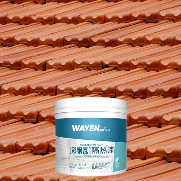 Waterproof Anti-aging Wear-resistant Reflective Heat Insulating Paint for Metal Surface Protection