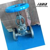 DN50 Maintenance minimale Valve globe en acier inoxydable fermée de manière fiable pour le traitement de l'eau et des eaux usées