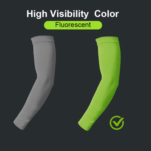 Юнисексная защита от ультрафиолетового излучения от лайма шелк спортивный солнцезащитный крем лед шелковые рукава для езды на велосипеде