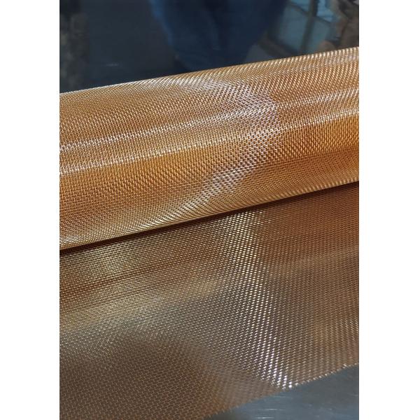 Fine 1m Mesh Copper Wire Mesh / Rf Shielding Mesh for Filtration up to 250 Mesh 30m to 100m Length