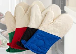 Luvas impressas personalizadas OEM Eco do forno amigável para cozinhar a ocasião