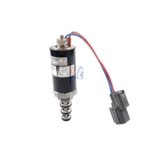 JUYULONG for Excavator Parts SK200-2 SK200-5 KWE5K-20/G24Y12A Hydraulic Solenoid Valve YN35V00005F2 Guangdong