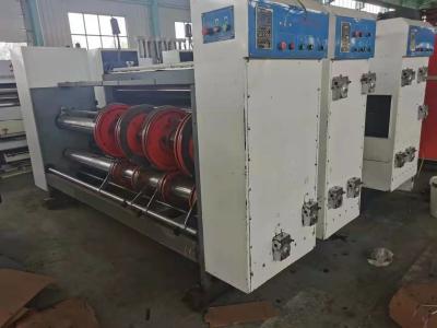 2700 / 480 Two Color Carton 220V Flexo Printer Slotter Die Cutter