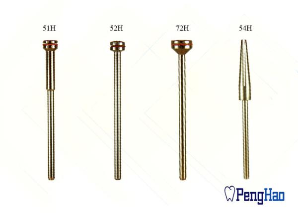 Dental Laboratory Use Straight HP Steel Mandrel CE / ISO Certificated