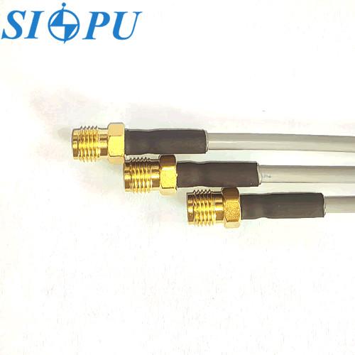 Conjunto de cable de RF femenino SMA con cable coaxial 086PE de extremo único