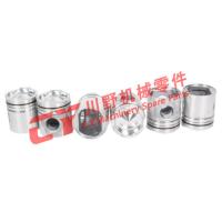 pistão Ring Kit do forro do cilindro de 6D155 D155 D355 6128312140 6128212216 6128312170