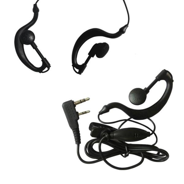 Affordable 3.5mm Wired Headset for Two Way Walkie Talkie Radio No Control Button
