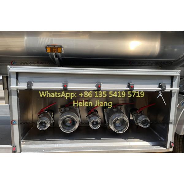 De ISO9001 40CBM da liga de alumínio da palma de óleo bruto do tanque reboque semi com bomba