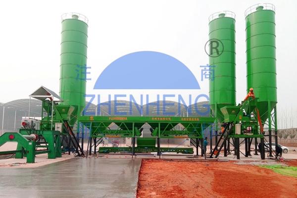 HZS35 New Type Stationary Concrete Batching Plant / Concrete Mixing Plant