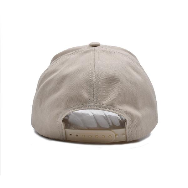 Customizable Cotton Baseball Cap With Constructed Front Panel And Reinforced Seams
