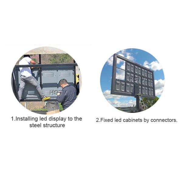 P10 DOOH Advertising Outdoor LED Display Screen Full Colour Fixed LED Display