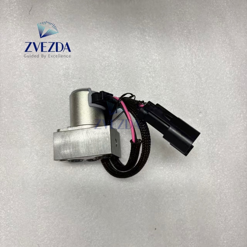 LS Proportional Solenoid Valve 702‑21‑57400 ZVEZDA For PC200‑7 PC220‑7 Excavator Hydraulic Pump