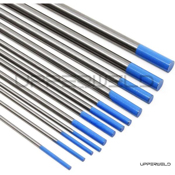 10pcs WL 20 2% Lanthanated Tungsten Azul 175mm 1.6mm paquete de electrodos para soldadura Tig