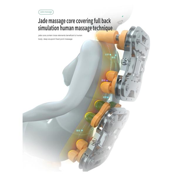 Real Relax Comfortable Massage Chair Shiatsu Tapping CB  ISO9001 Hypnotherapy OEM