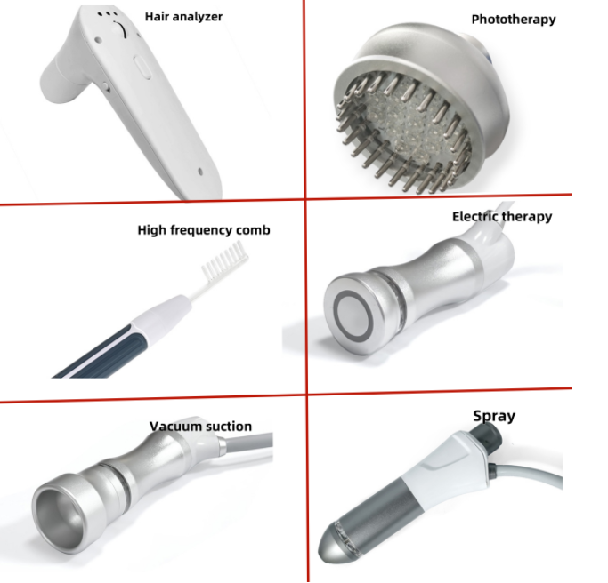 Machine électrique de croissance des cheveux au laser pour hommes et femmes, peigne de repousse des cheveux par thérapie au laser