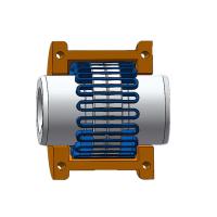 Grille flexible en acier couplant Serpentine Spring Taper Shaft Coupling