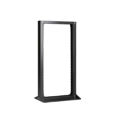 Black 27U Open Rack Perfect for 19inch Cabinet Standard Needs