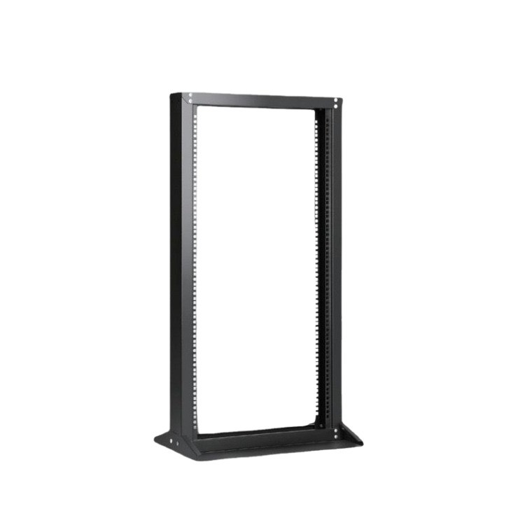 Black 27U Open Rack Perfect for 19inch Cabinet Standard Needs