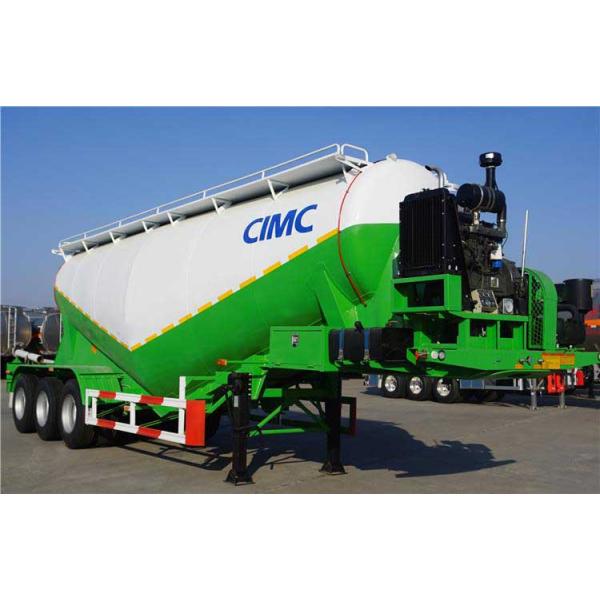 Transport Powder Cargo Granular 30cbm Cement Semi Trailer