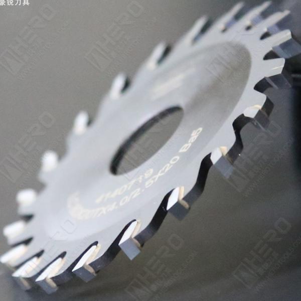 Circular Disc Grooving Saw Blade Laser Logo Printable Super Silent Line
