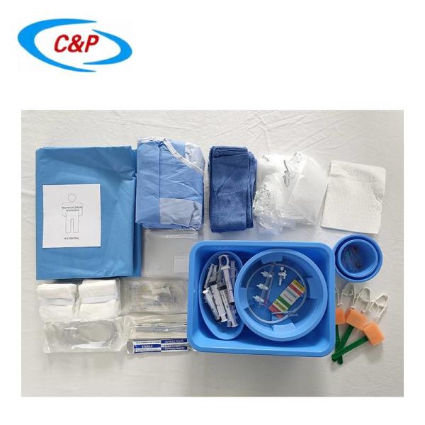 Femoral Angiography Pack Больничный одноразовый хирургический пакет для ангиографии с сертификацией CE ISO13485