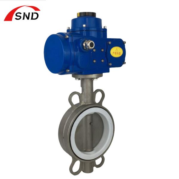 Válvula de mariposa eléctrica personalizada de acero inoxidable 900LB 1500LB 2500LB