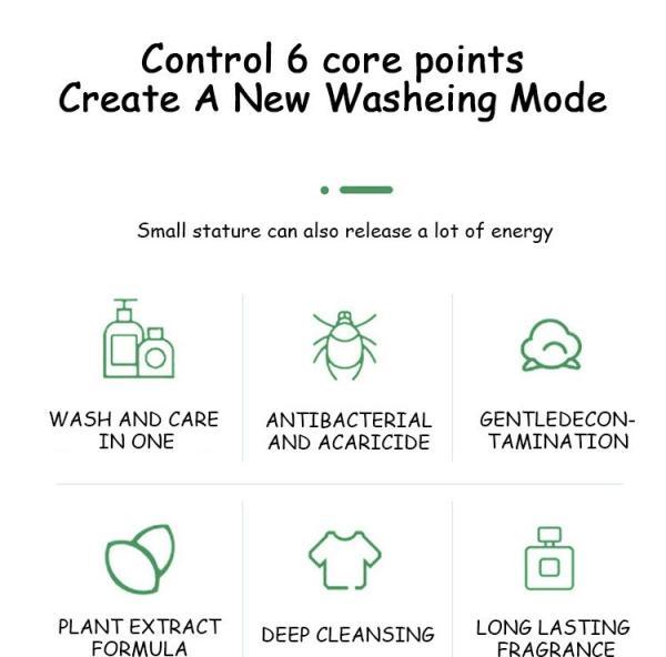 Customised Laundry Detergent Sheets Portable Washing Machine Strips