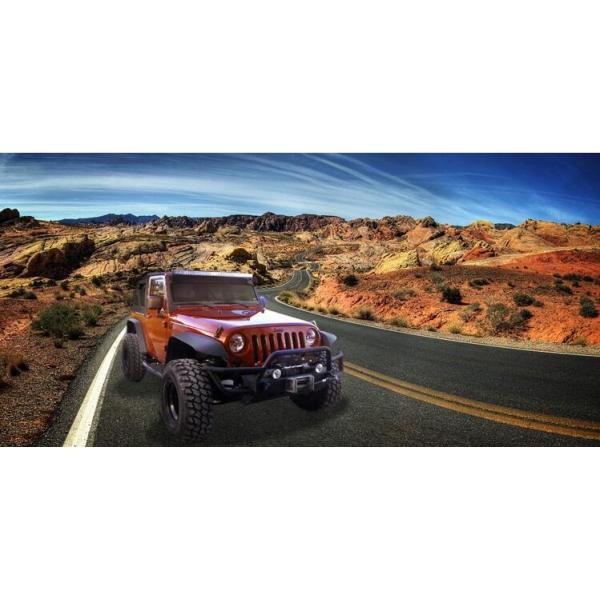 Super Slim Led Light Bar Single Row 7