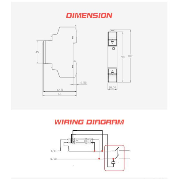 EM115-Mod-DO DC 5 45 A Modbus Control Output Remote Digital Display and MID Certificate