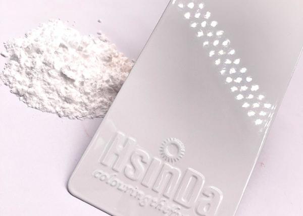 White Epoxy Polyester Thermoset Powder Coating RAL Color 9016 For 60-80um Thickness