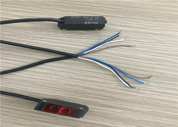 Miniature Through Beam Photoelectric Sensor Plastic Enclosures Long Durability