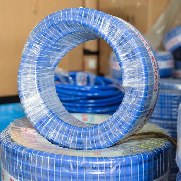 Flexible Rubber Braided Hose Industrial Hydraulic High Pressure Braided Air Hose Pipe Assembly
