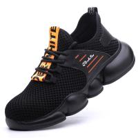 Shengjie Fashionable Sports Anti Smash Steel Toe Rubber Sole Spikes Kevlar Anti Puncture Safety Shoes