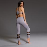 Pantalon serré adapté Autumn Anti Cellulite Workout Leggings de yoga de femmes à nervures