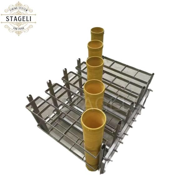 Aluminum Rocket /  Missile Firework Iron Racks Customizable