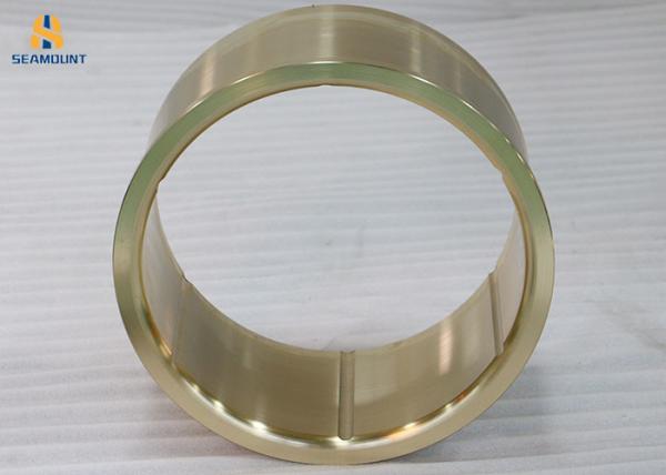 Custom Machine Bronze Bushings High Strength Good Self Lubricating Performance