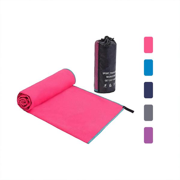 China Wholesale Microfiber Sports Towel Sports Gym Travel Towel Beach Towel