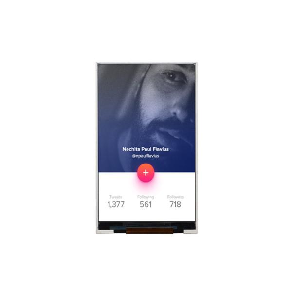 ROHS 3.97Inch 480X800  RGB Interface IPS TFT LCD Display