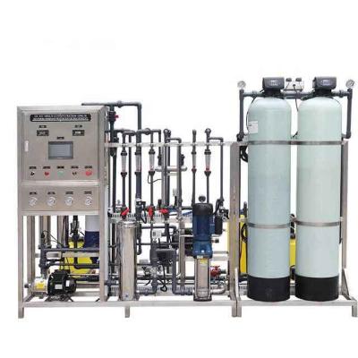 Equipamento de tratamento de águas residuais com filtro de carbono ativado PLC 4000L/hora para reutilização industrial de água
