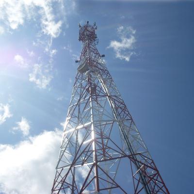 Torre anticorrosiva da radiocomunicação para a transmissão