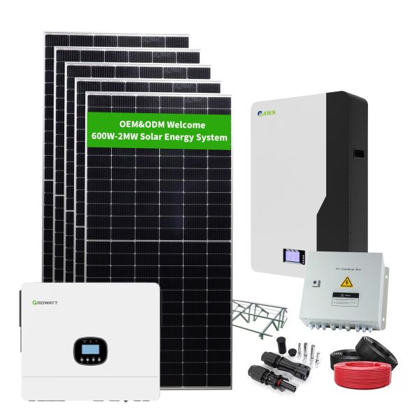 12KW Solar Home Energy System Power Mounting Energy Battery Lighting Systems Kit for off Grid Solar Power System
