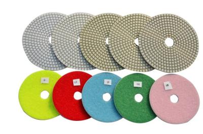 5 Step Dry Flexible Diamond Polishing Pads For Ceramic Quick Polishing