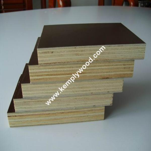 18mm Brown Film Faced Plywood, Brown film coated construction plywood, Formwork