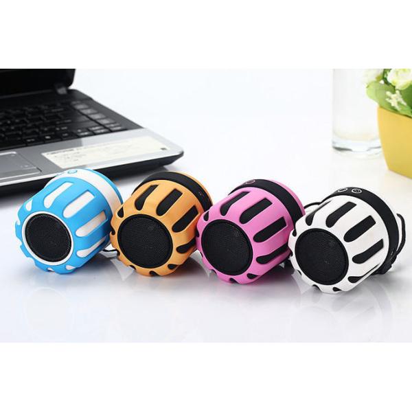 Mobile Laptop Mini Portable Bluetooth Speakers , Bluetooth Rechargeable Speaker715