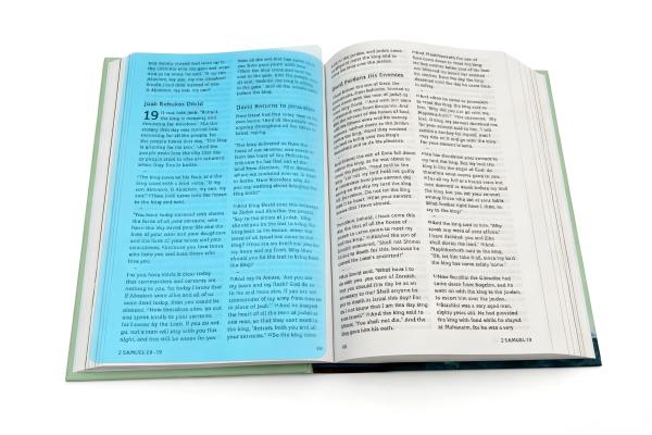 Black And White Hardcover Bible full color Cover Design Classic Religious Text Durable Binding For children or kids